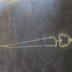 Brighton Silver Heart Pendant Necklace